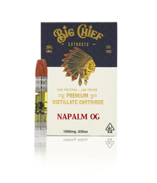 Cartouche Big Chief THC 1G - Napalm OG