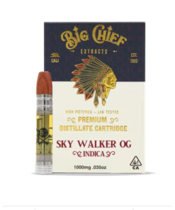 Big Chief THC Cartridge 1G - Skywalker OG