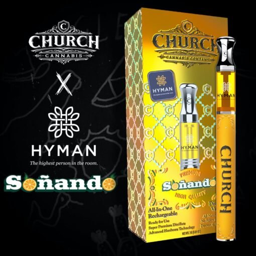 Church x Hyman Sonando 1g All-In One Rechargeable Disposable